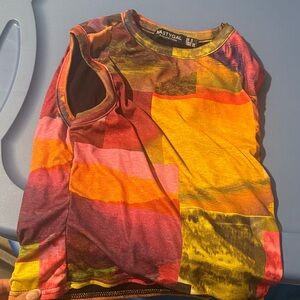 Nasty Gal Vibrant Patchwork Tank Top